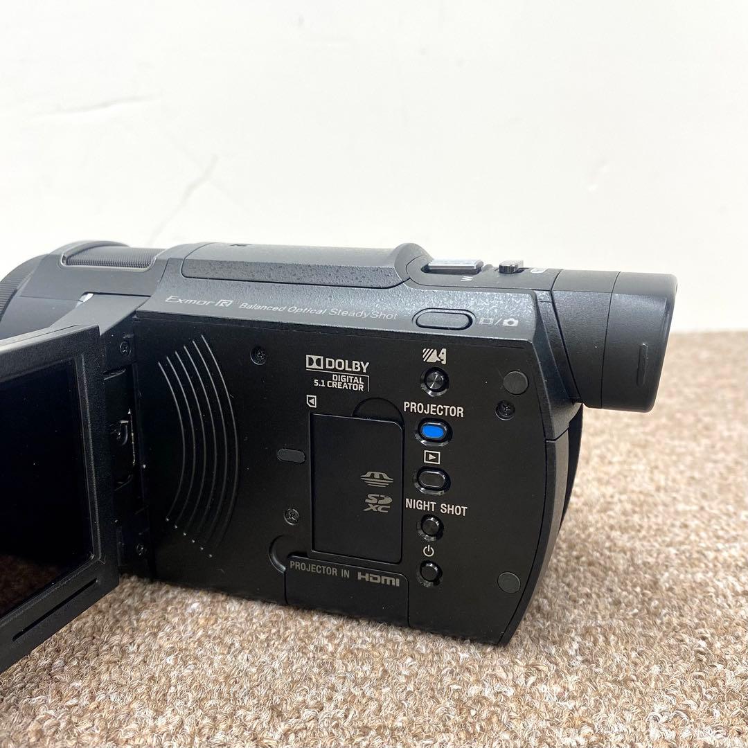 美品 SONY FDR-AXP35 4Kビデオカメラ レコーダー プロジェクター