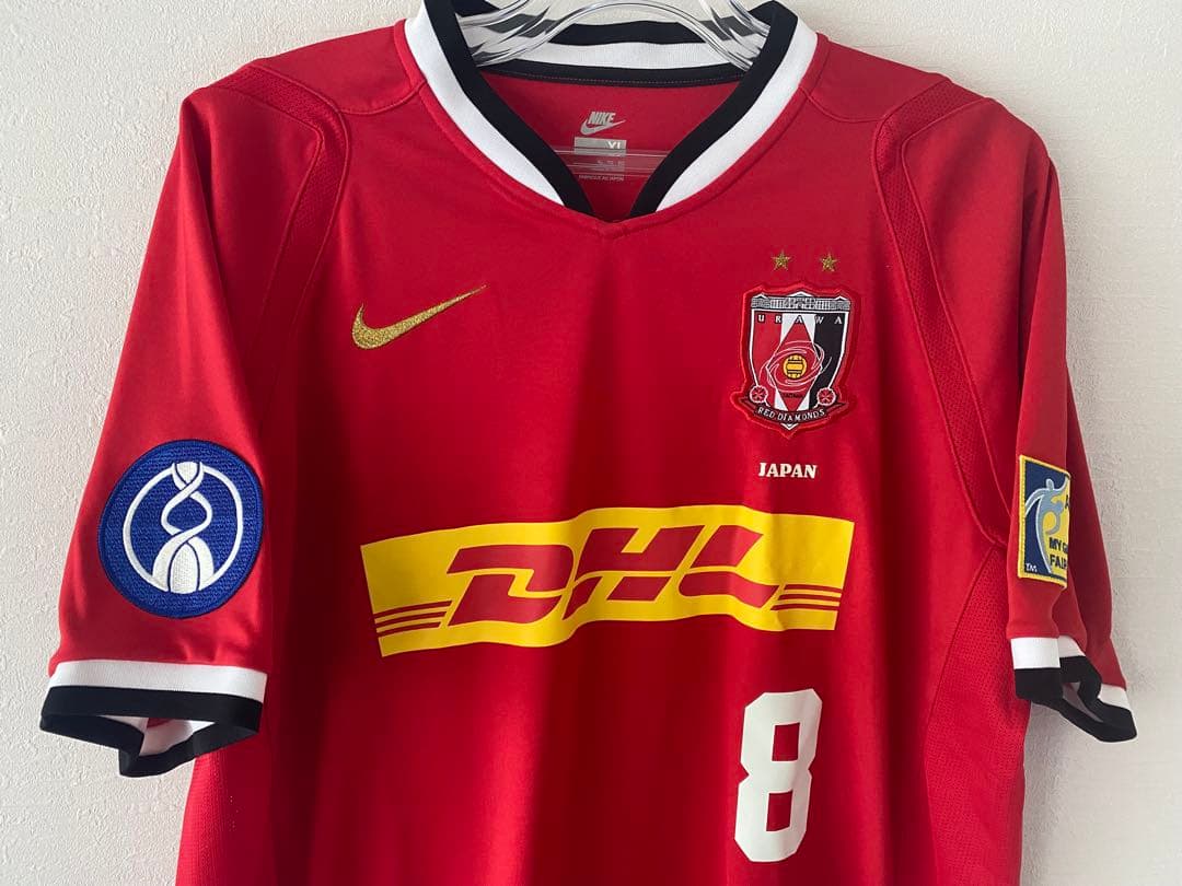 ☆送料無料☆NIKE(ナイキ)浦和レッズACLホームユニフォーム☆小野伸二選手☆