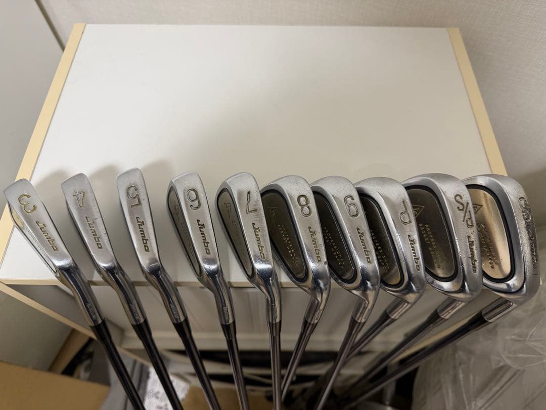 限定 シリアル同一 ジャンボ尾崎 監修 J’s ジェイズ チタンマッスル 10本