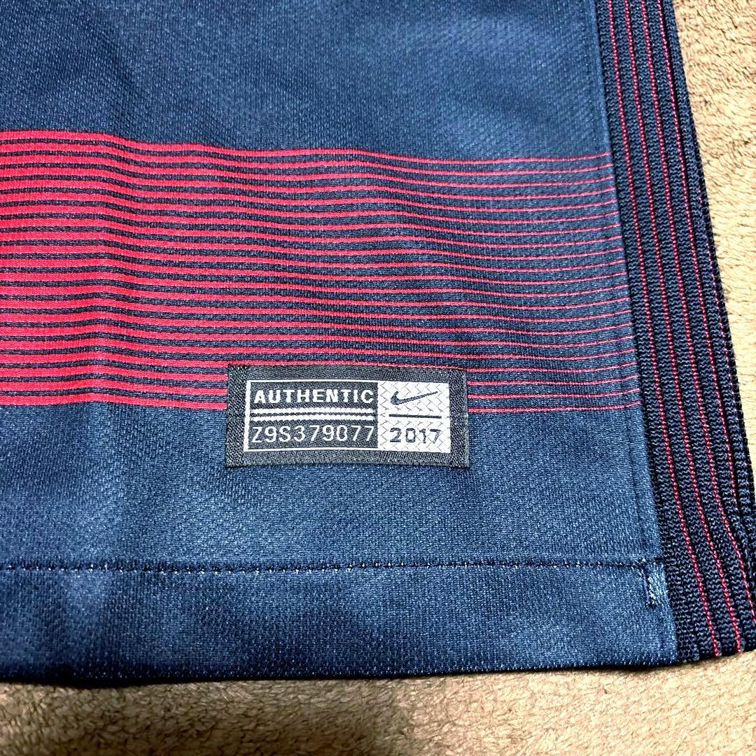 【美品】鹿島アントラーズ 土居聖真 背番号8 2017 ホーム ナイキ Mサイズ