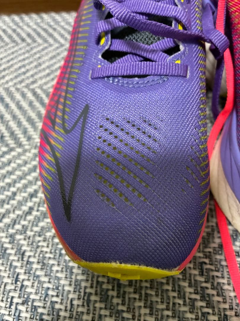 【極美品】ミズノ ウェーブリベリオンプロ 23.0cm（使用5km未満）