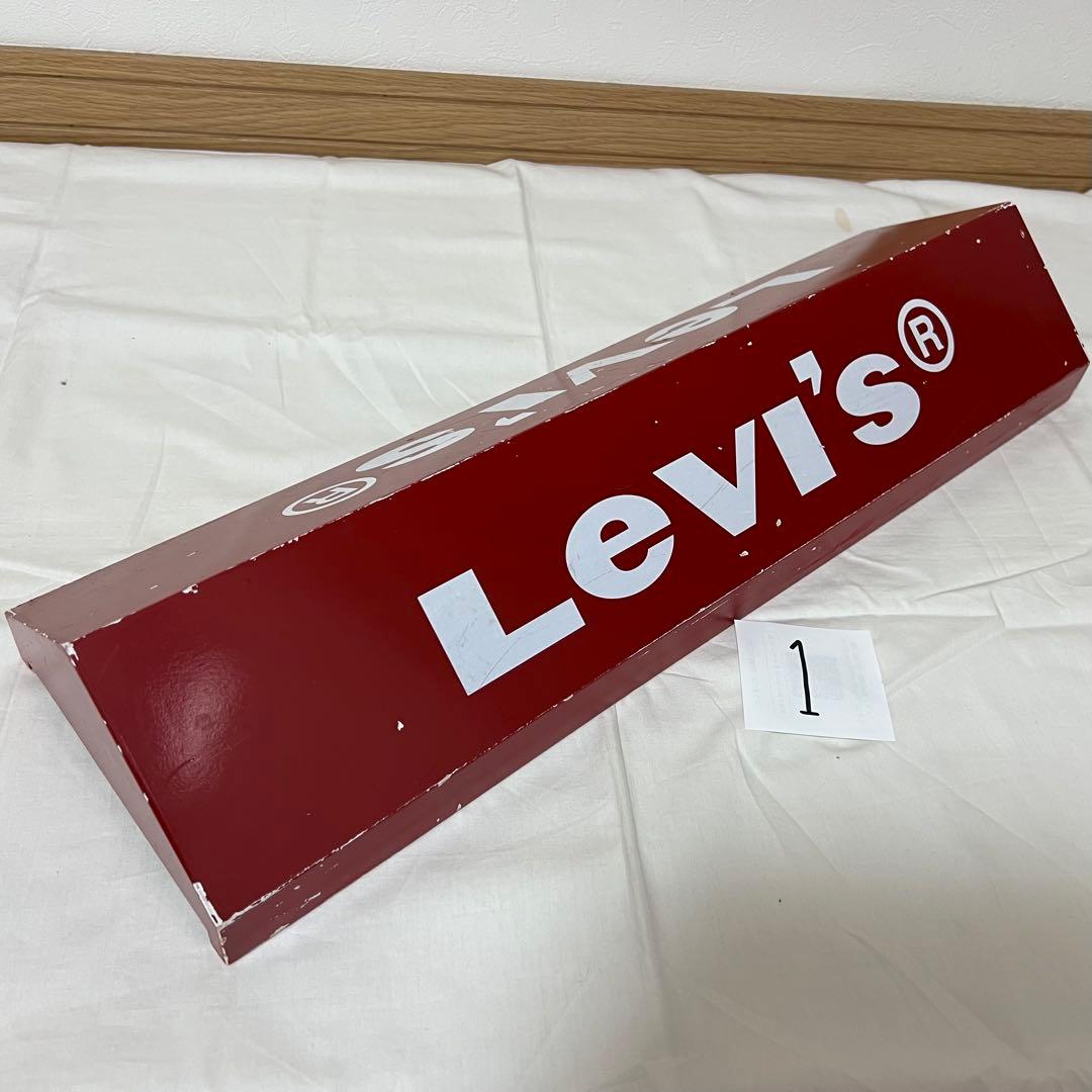 Levi's 販促用 看板 1 リーバイス 非売品 レア 卓上サイン