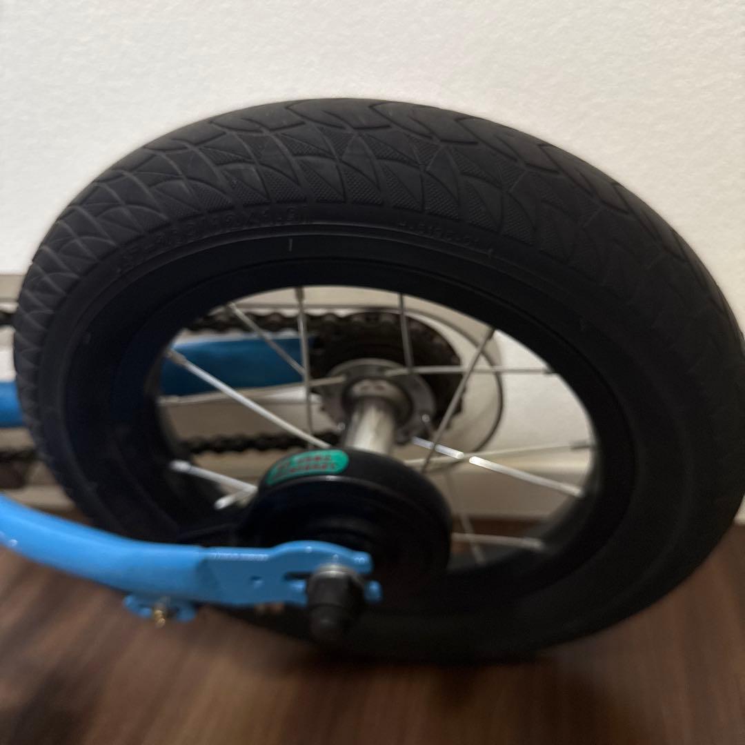 極美品 Henshin Bike へんしんバイク 12インチ 水色 各種点検済み