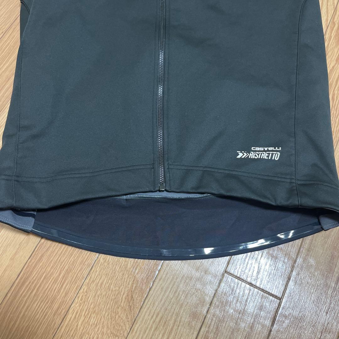 カステリ　エスプレッソ エア　ジャケットライト　ブラック XL ロードバイク