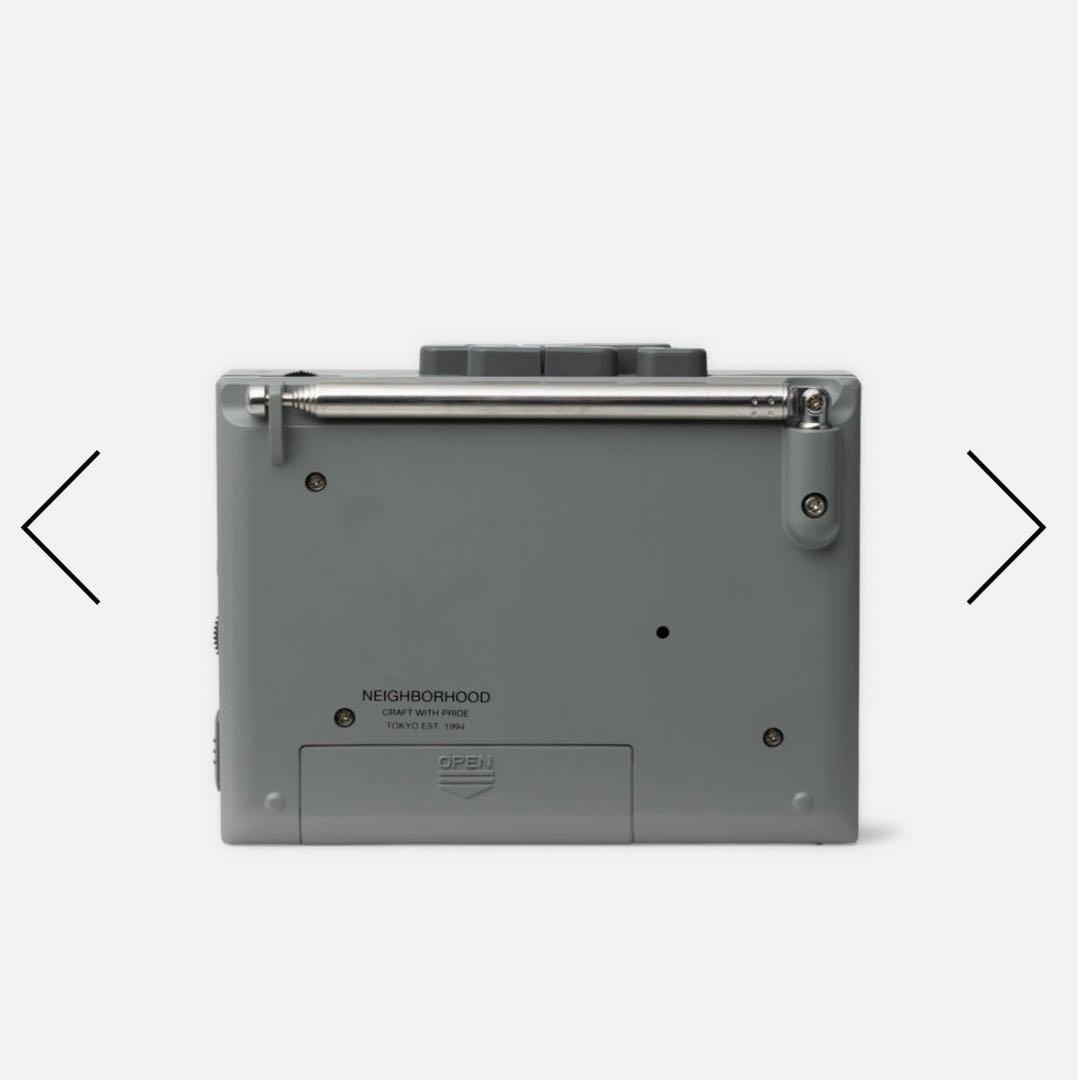 NEIGHBORHOOD MINI BOOMBOX ラジオ レコーダー