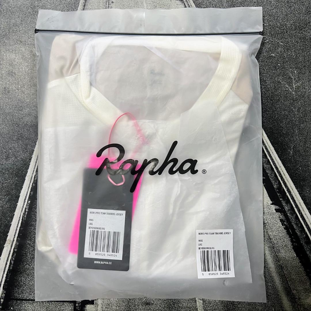 新品 Rapha メンズ プロチーム トレーニング ジャージ Lサイズ ホワイト