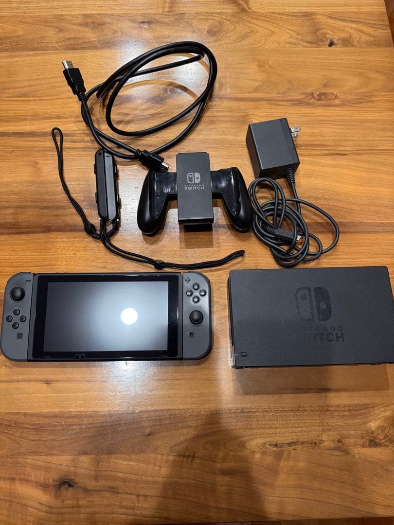 Nintendo Switch 本体 グレー - メルカリ