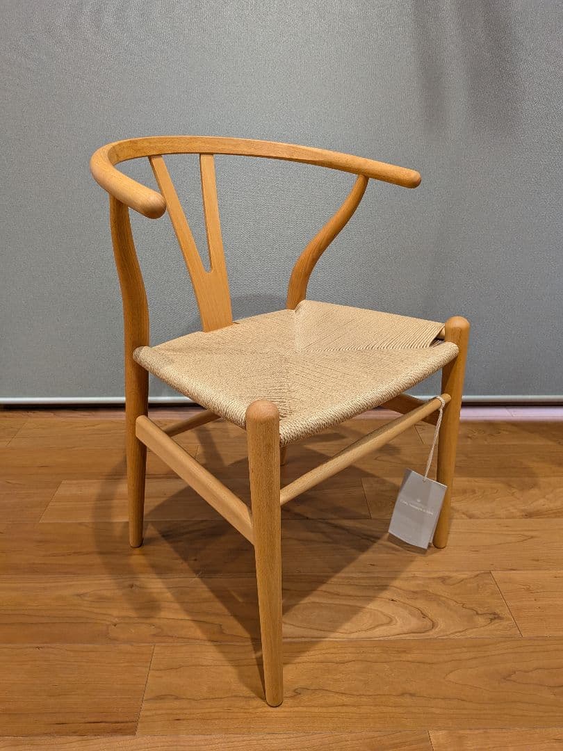 ①【新品未使用】CH24　ビーチ/オイル Yチェア　カールハンセン　ウェグナー