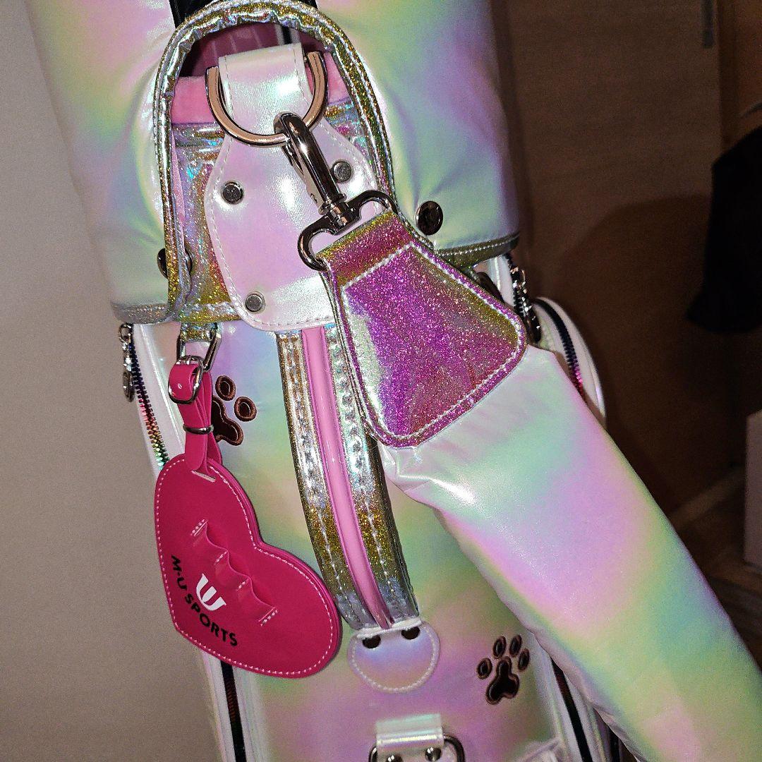 新品 未使用品 MUスポーツ キャディバッグ ローリングソール オーロラ