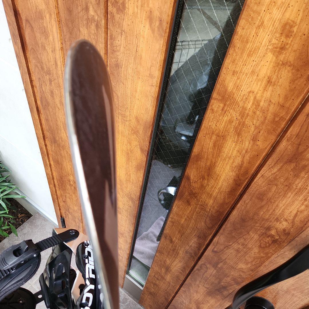 眞空雪板等THE SAMURAI Kuro152スノーボード侍ブラック黒ケース付