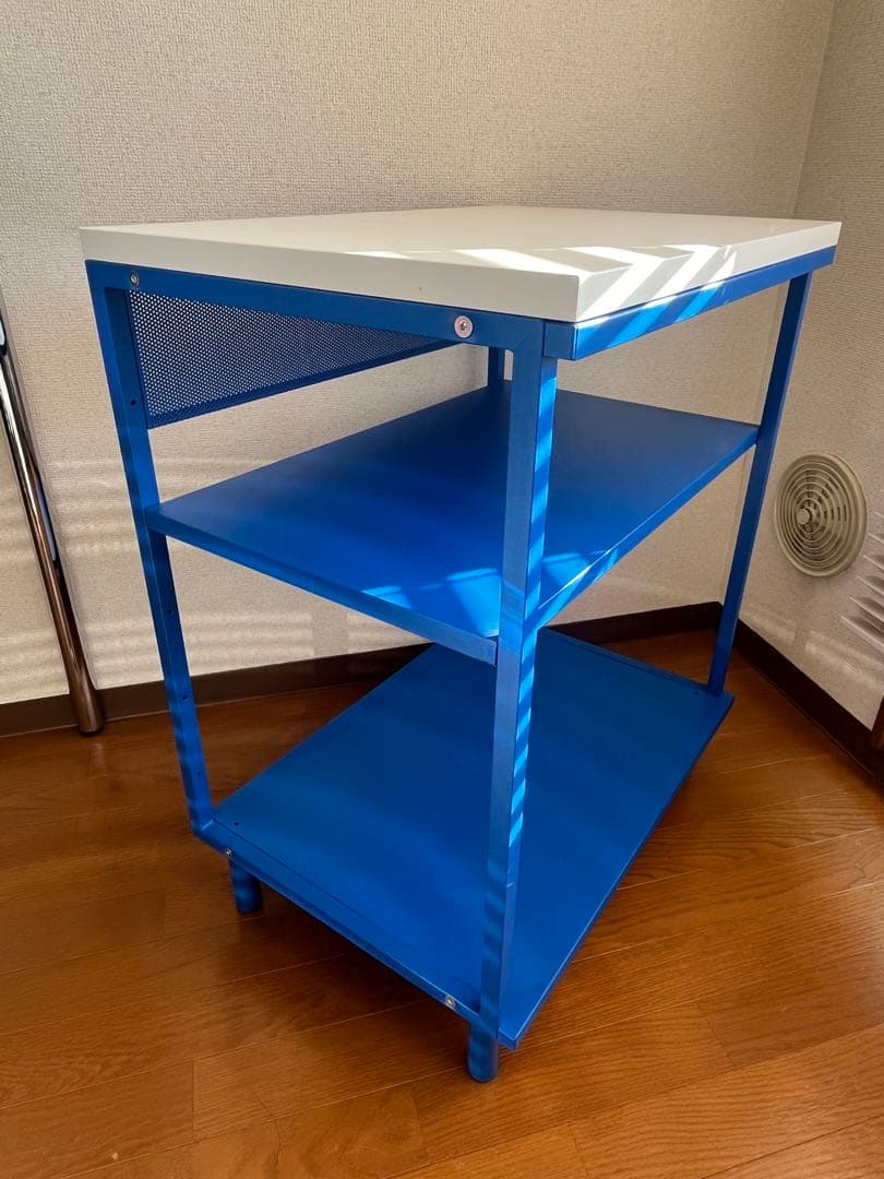 IKEA PLATSA プラッツァ オープンシェルフユニット ブルー/ホワイト