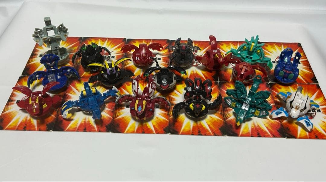 【希少 当時品】爆テク 爆丸＆カード＆ケース付【まとめ売り】