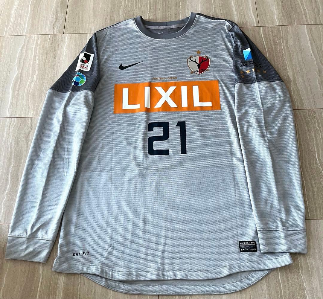 選手支給 鹿島アントラーズ 2014 GKユニフォーム 曽ケ端準 キーパー