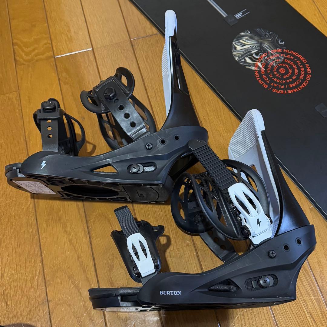美品　バートン　BURTON　Ripcordスノーボード&バインセット
