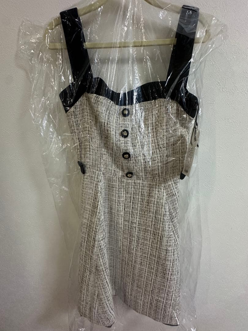 ワンピース herlipto Margaux Tweed Mini Dress