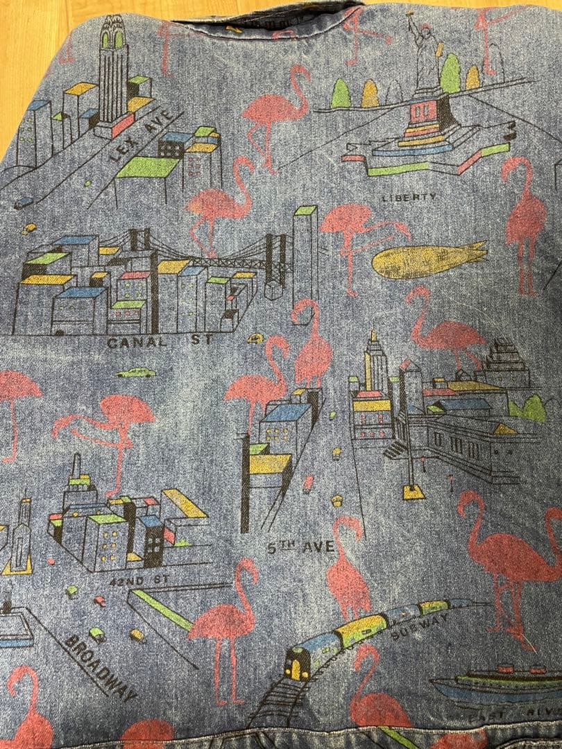 Wrangler 90s デニムジャケット　M フラミンゴ　2nd リーバイス