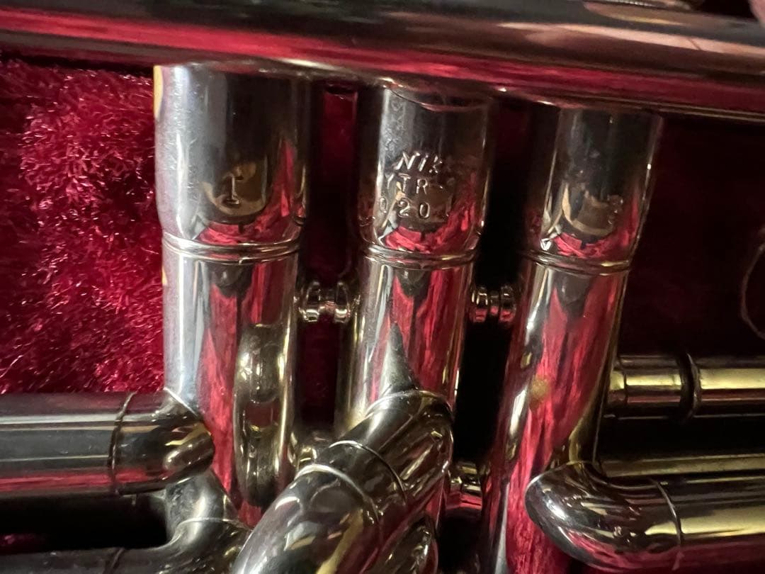 トランペット　YTR-136 シルバー