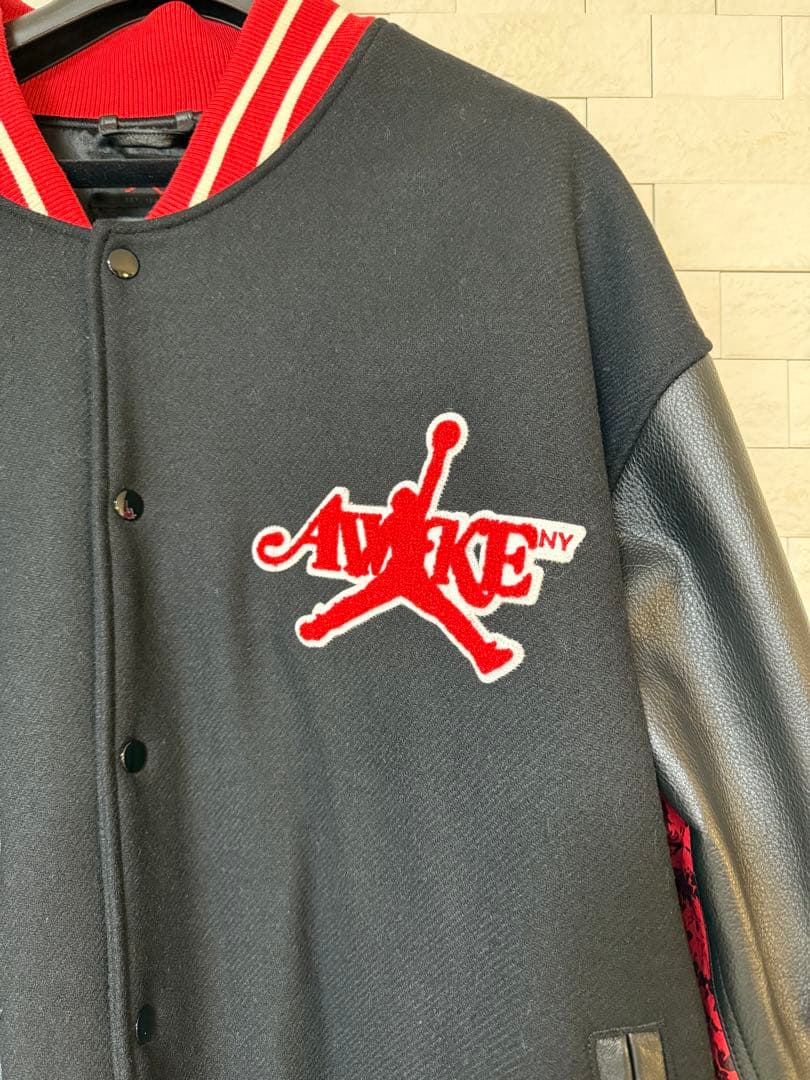 試着のみ極美品✨AWAKE NY × JORDAN スタジアムジャケット
