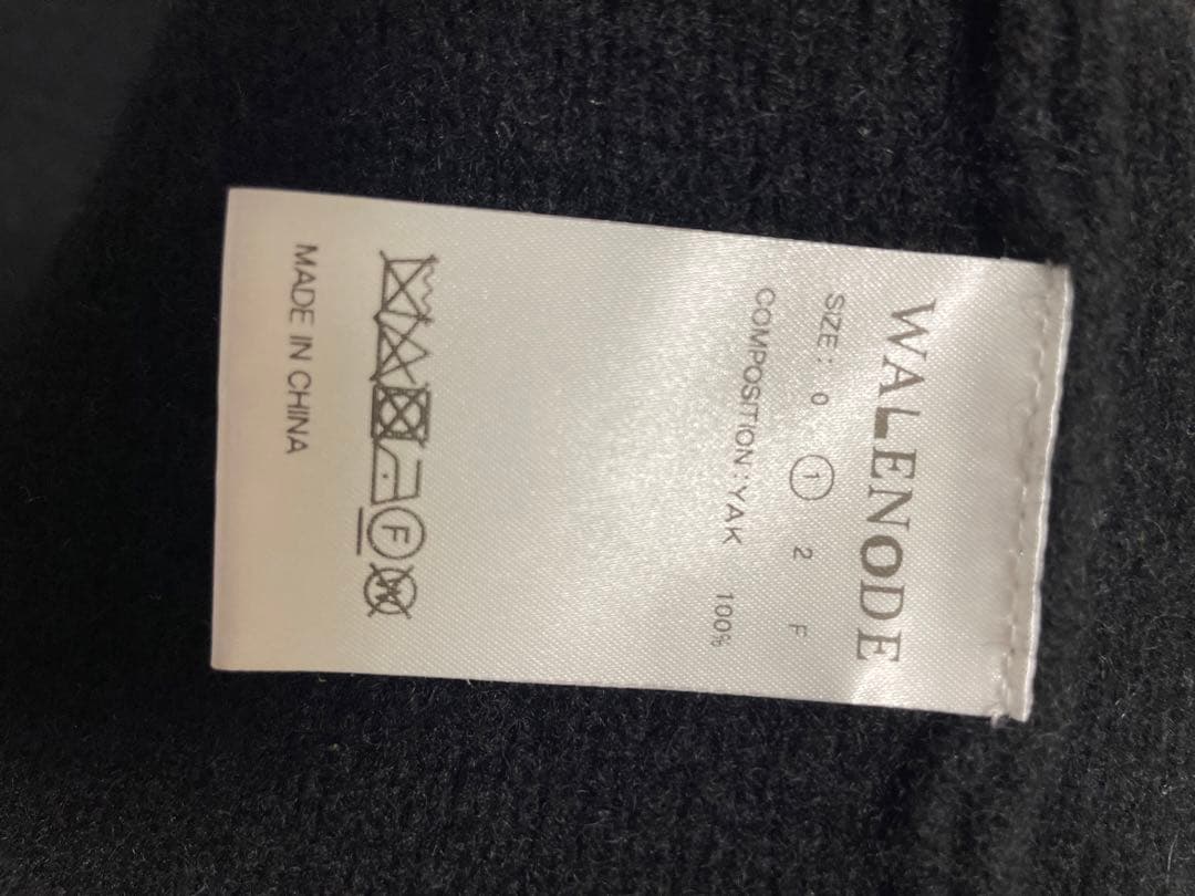 @*様 WALENODE innocent yak zip up vest