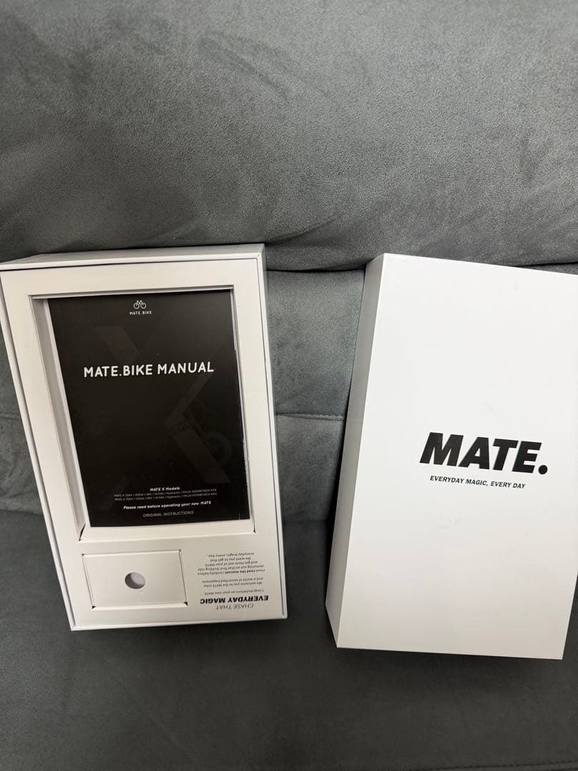 MATE X電動アシスト自転車 即日対応　美品　カギ付き　即日手渡し可能　要相談