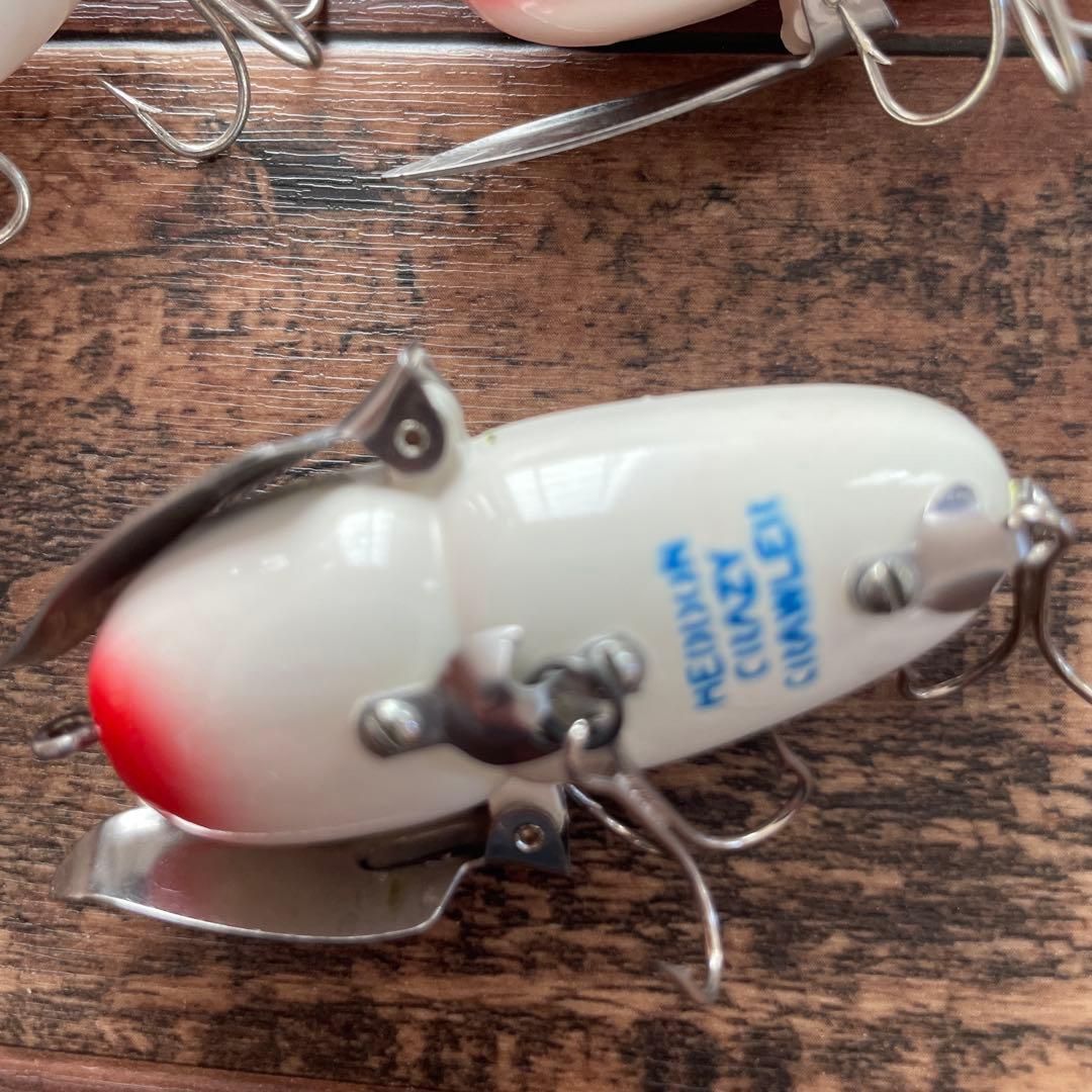 ヘドン　クレイジークローラー　3個セット WBE キャスパー