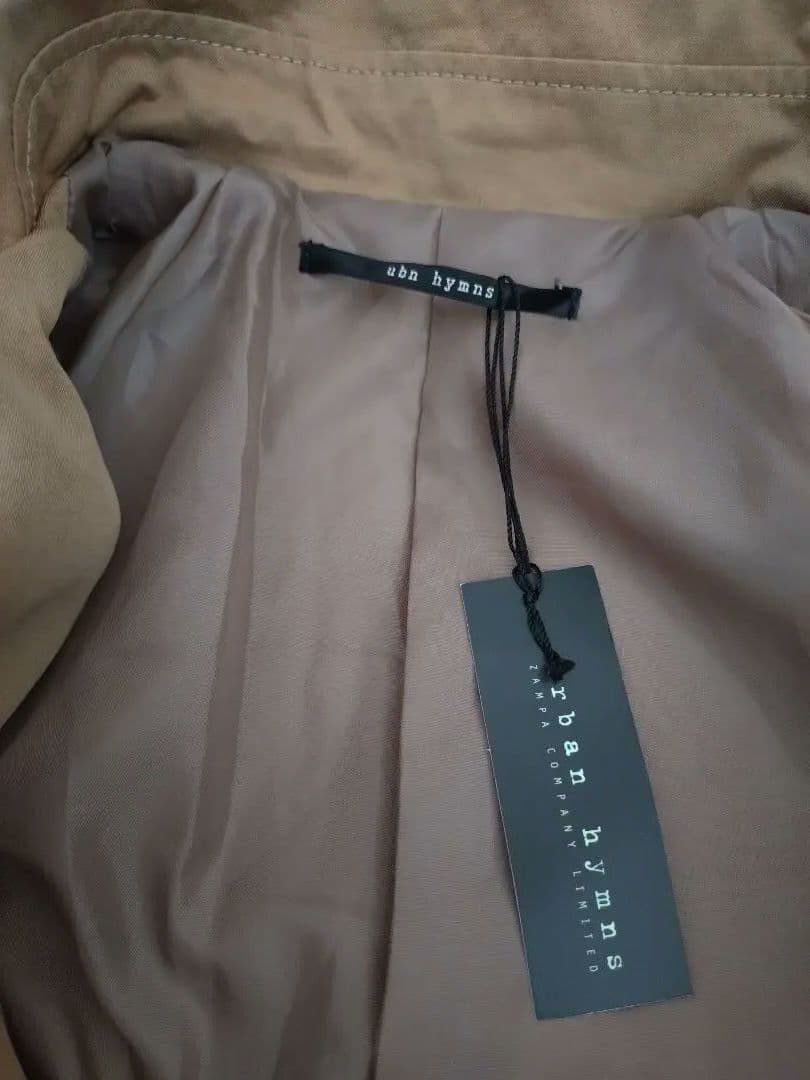 urbanhymnsアーバンヒムス★バックチュールステンカラーコートZAMPA