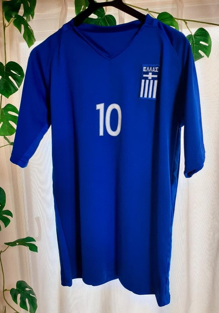 入手困難品!! サッカーギリシャ代表 レプリカユニフォーム 10番フォルトゥニス