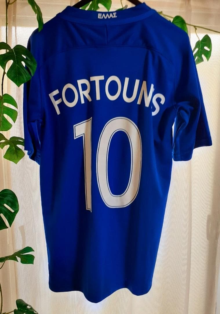 入手困難品!! サッカーギリシャ代表 レプリカユニフォーム 10番フォルトゥニス