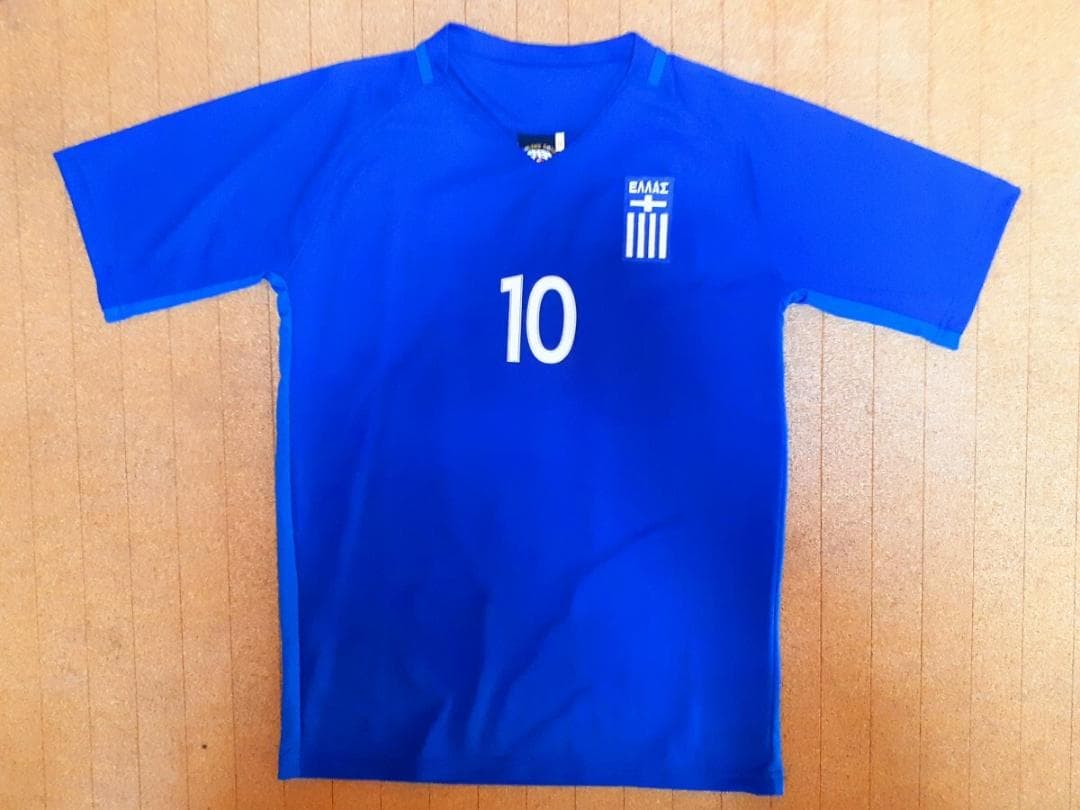 入手困難品!! サッカーギリシャ代表 レプリカユニフォーム 10番フォルトゥニス