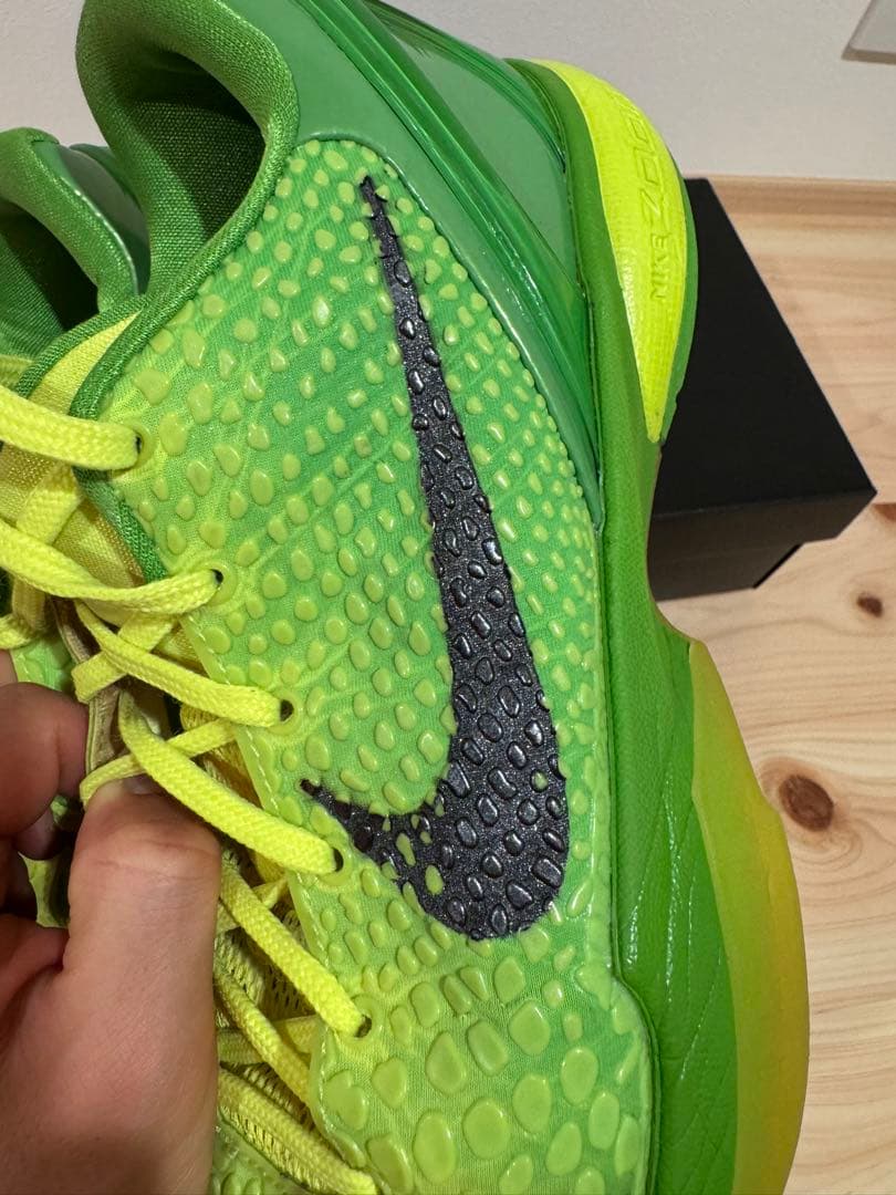シューズ(男性用) Nike Kobe 6 Protro \"Grinch\"