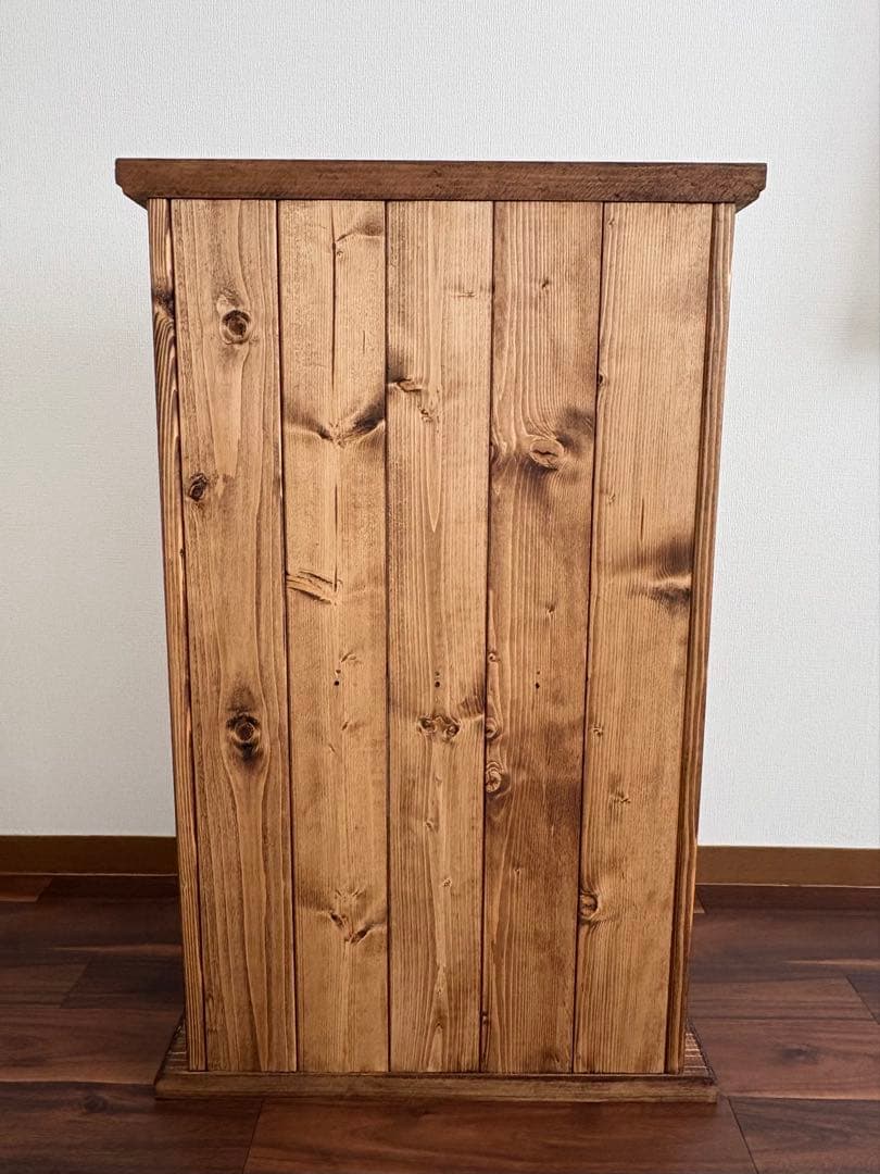 未使用　無垢材オープンシェルフ