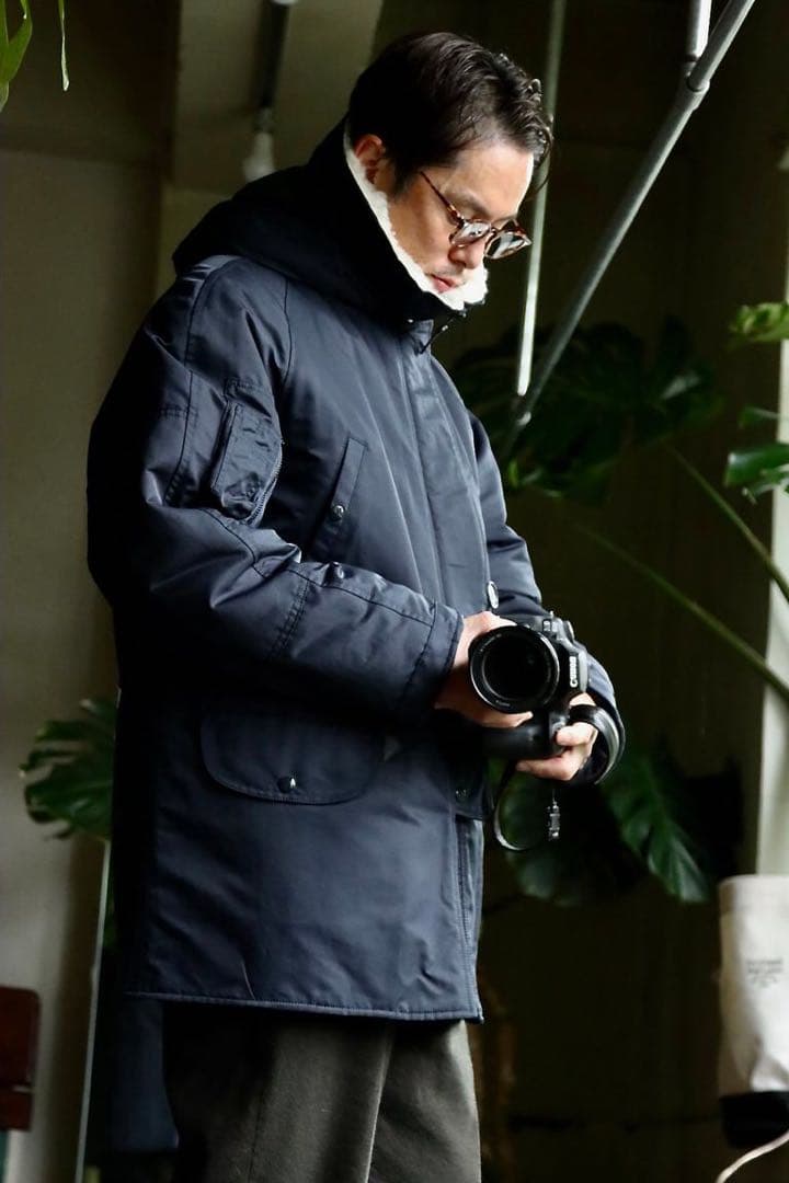 新品　CIOTA スビンコットンナイロンツイル　N-3B フライトジャケット