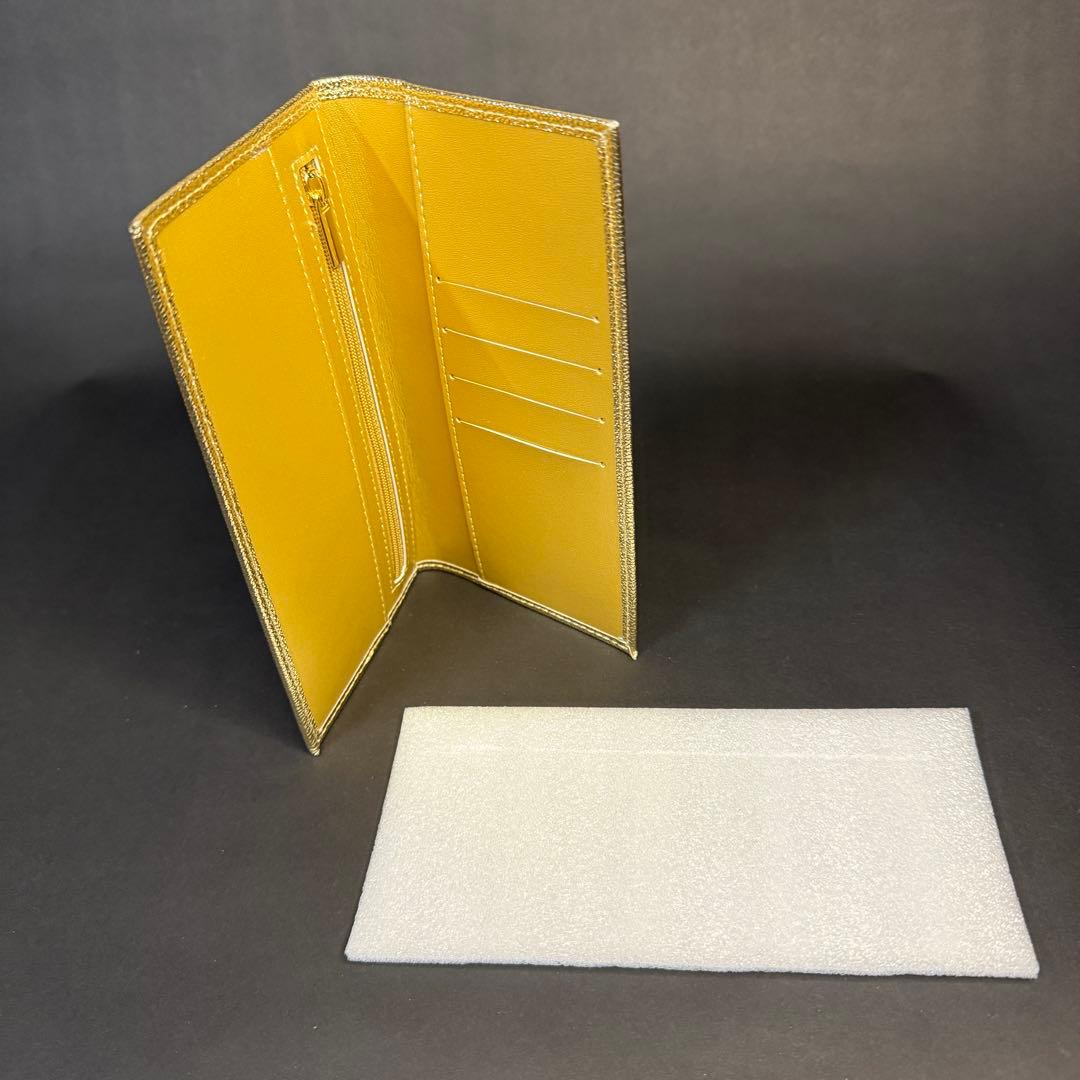 メ*モ様 超貴重！皇居 長財布 ゴールド 金 小銭入れ ミラー 小物入 4点