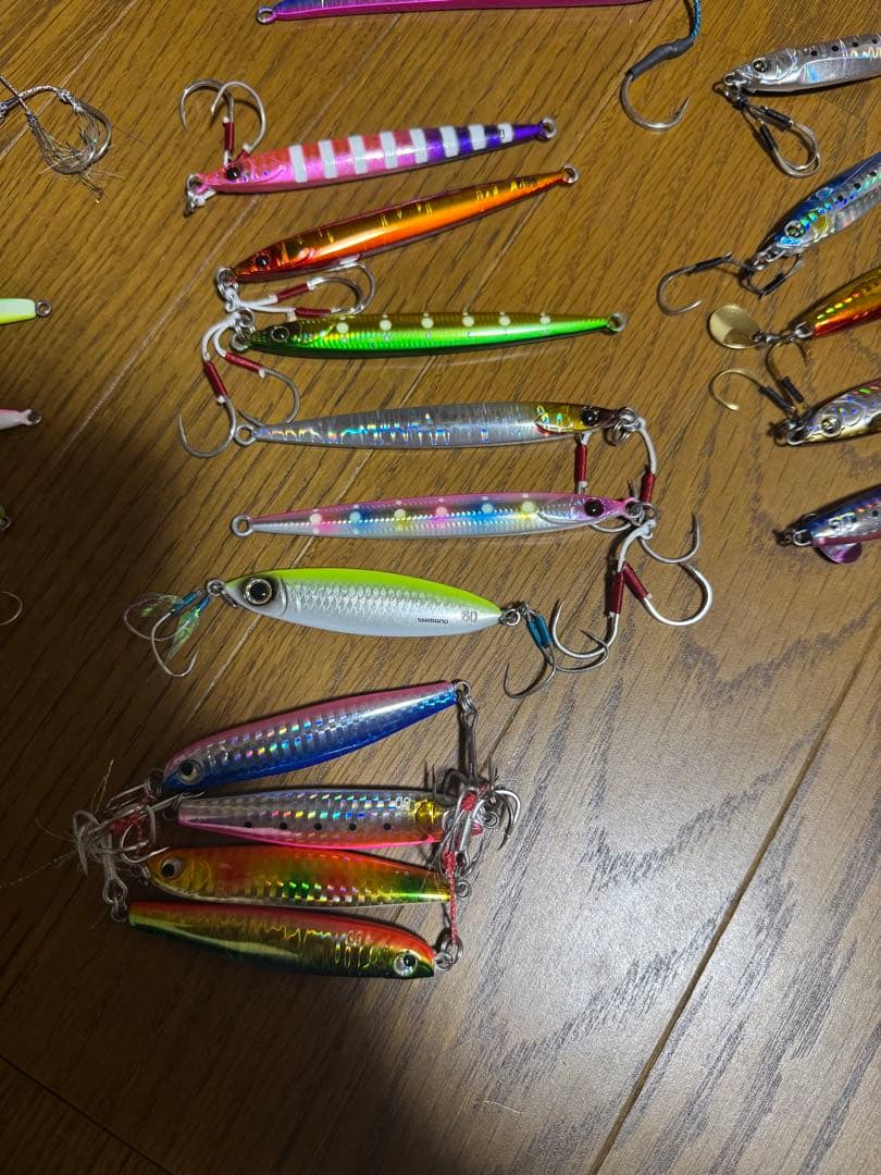 多色メタルジグセット（多数）