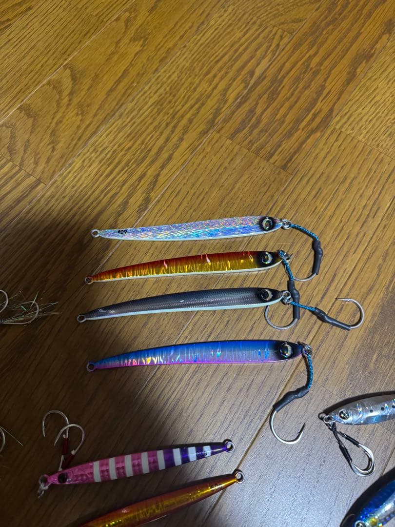 多色メタルジグセット（多数）