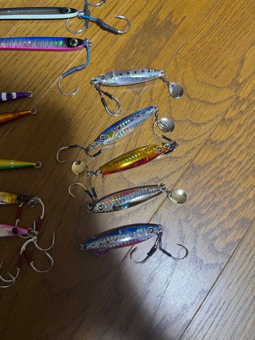 多色メタルジグセット（多数）