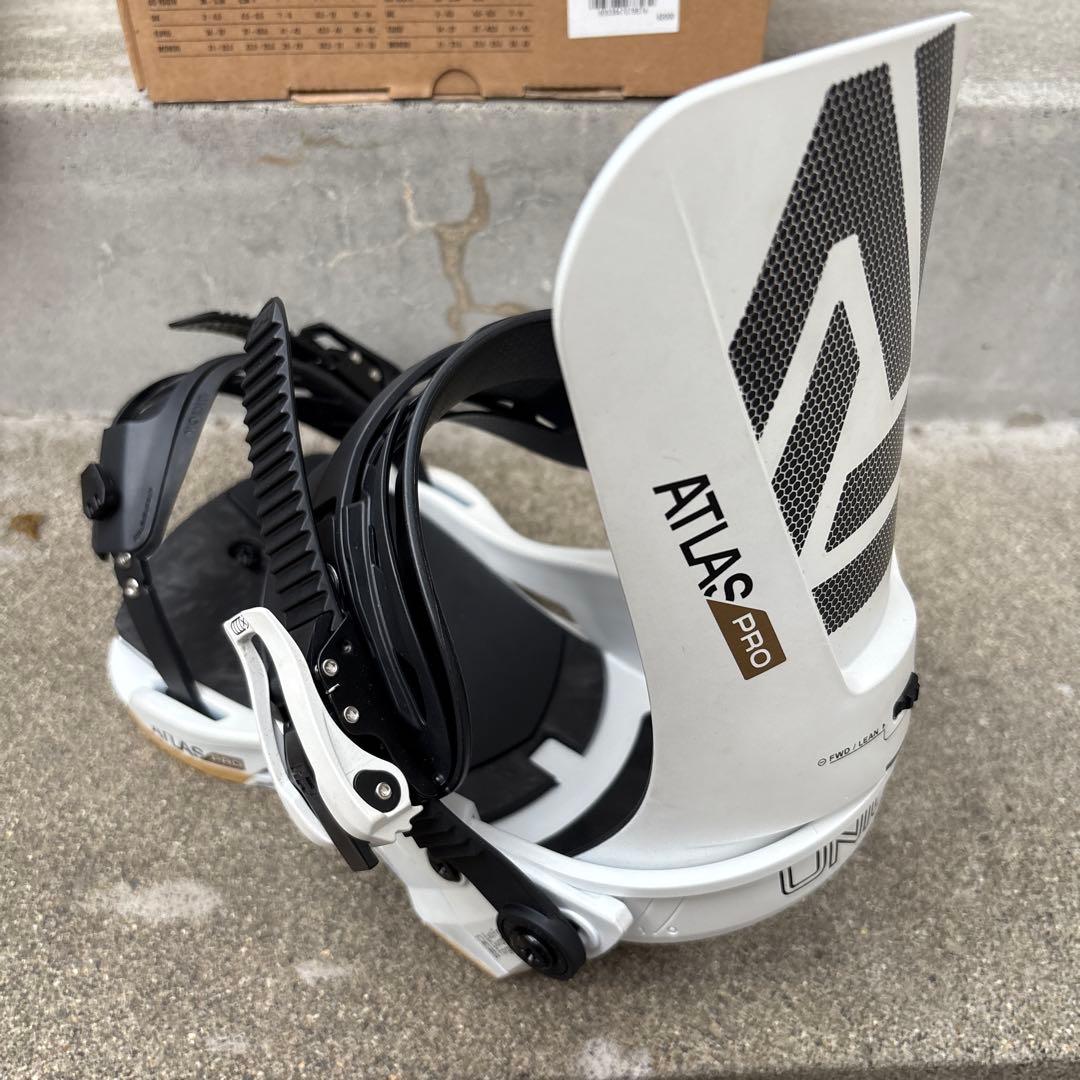 25モデル UNION ATLAS PRO M ホワイト 使用少 アトラス プロ