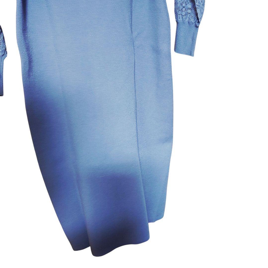 なっちゃん様専用】美品 PINKY&DIANNE レース袖ラベンダーワンピース