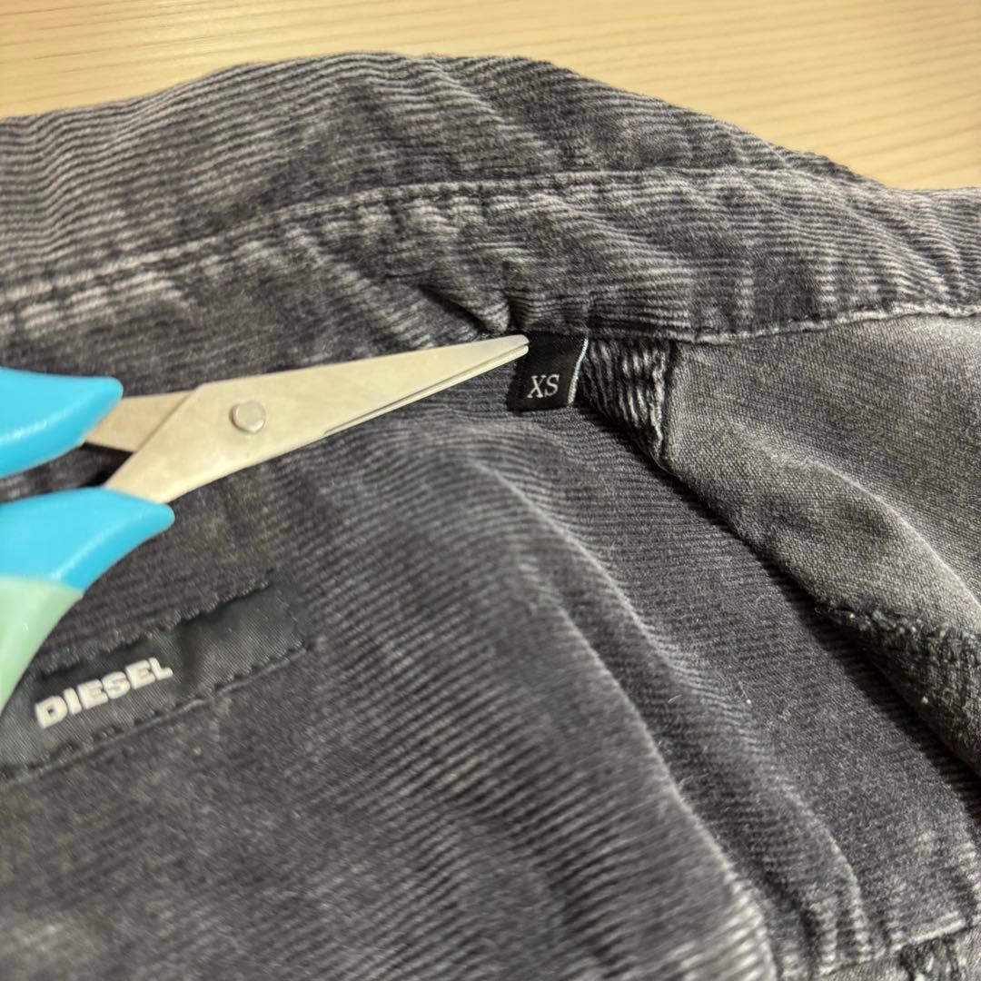 値下DIESELディーゼルワンピースコーディロイミニドレスレディースXS美品