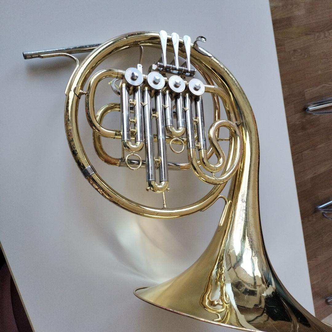 み*す様 ヤマハフレンチホルンB♭シングルYHR321、アレキサンダーのマウスピ