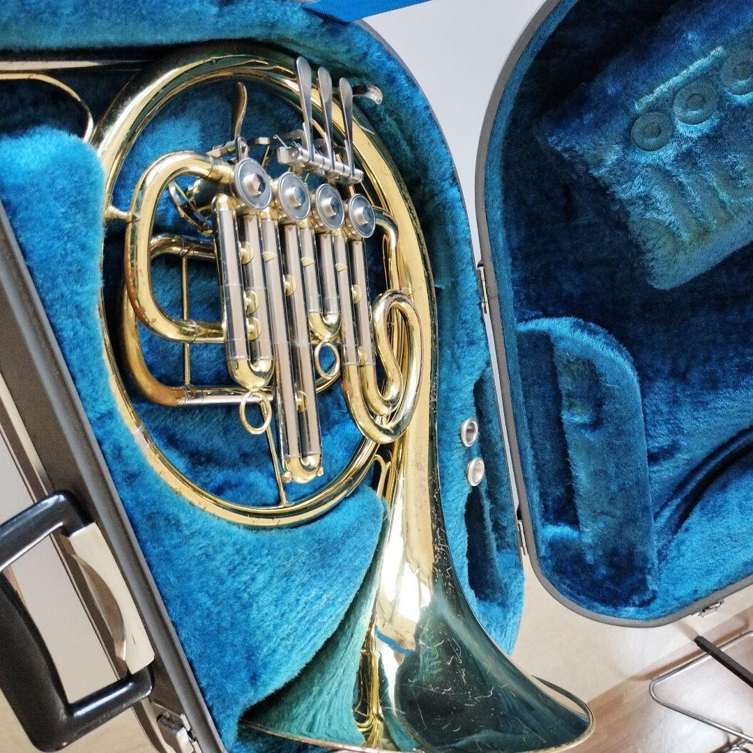 み*す様 ヤマハフレンチホルンB♭シングルYHR321、アレキサンダーのマウスピ