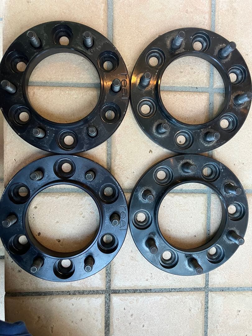 プラドで使用、285/70/R17、ワイトレ、ホイール、ナットのフルセット