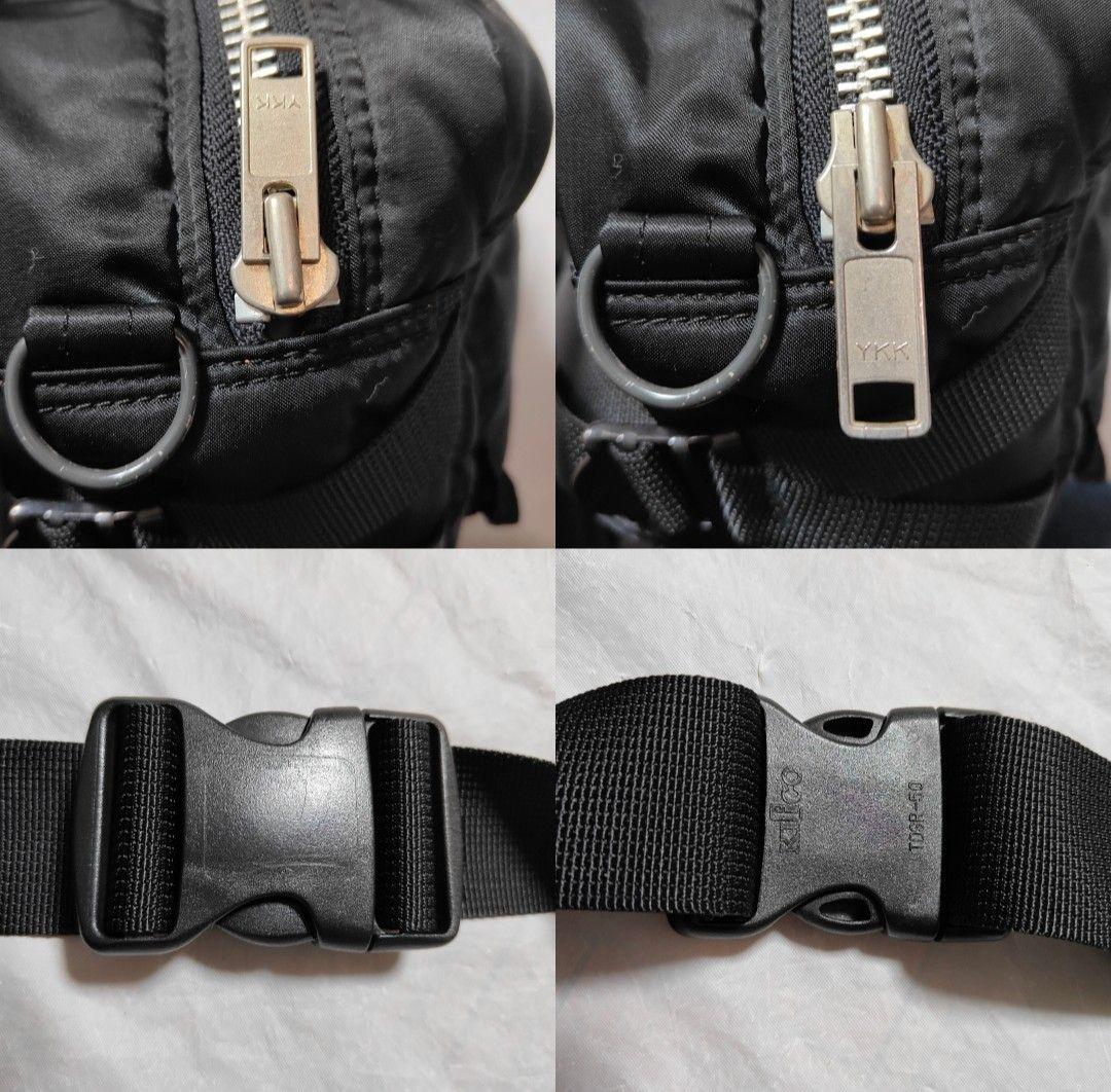 ポーター ウエストバッグ ボディバッグ タンカー 黒　PORTER　TANKAR