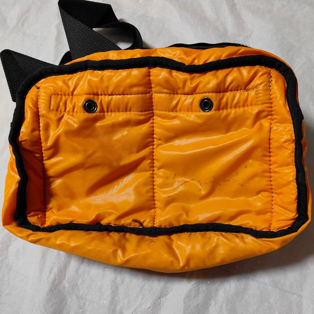 ポーター ウエストバッグ ボディバッグ タンカー 黒　PORTER　TANKAR