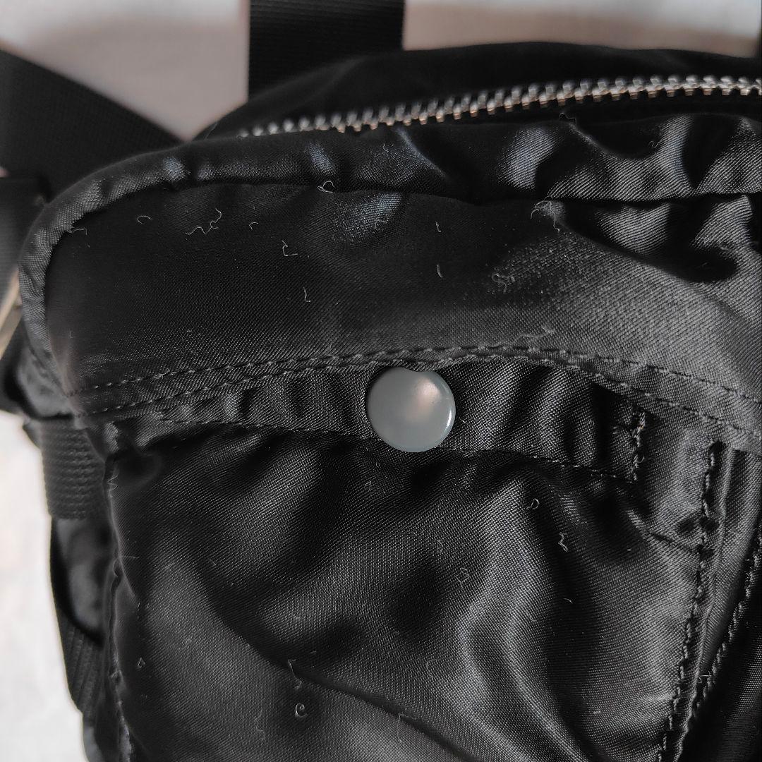 ポーター ウエストバッグ ボディバッグ タンカー 黒　PORTER　TANKAR