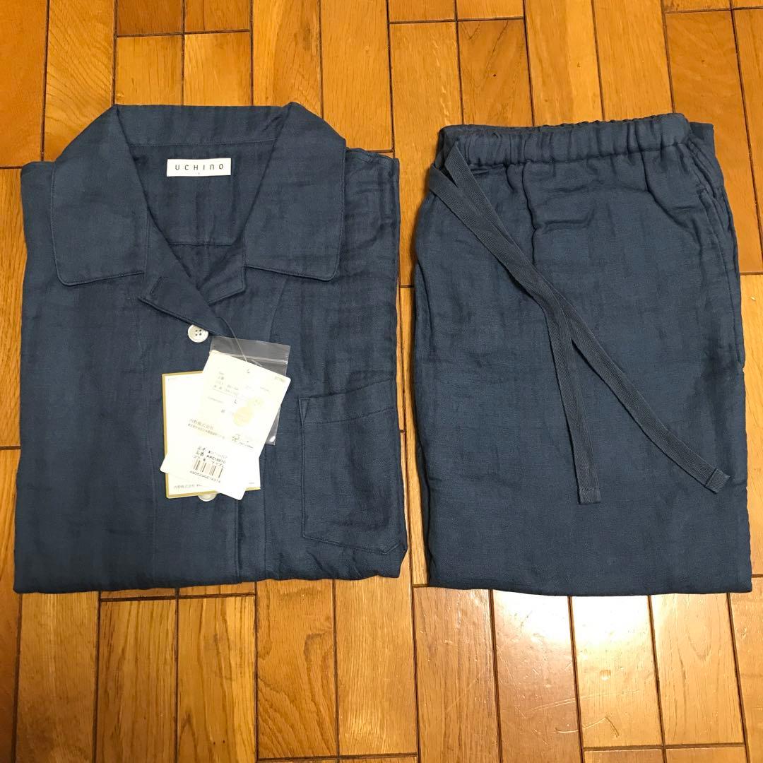 新品　ウチノ　UCHINO 内野　マシュマロガーゼ レディース　パジャマ　L