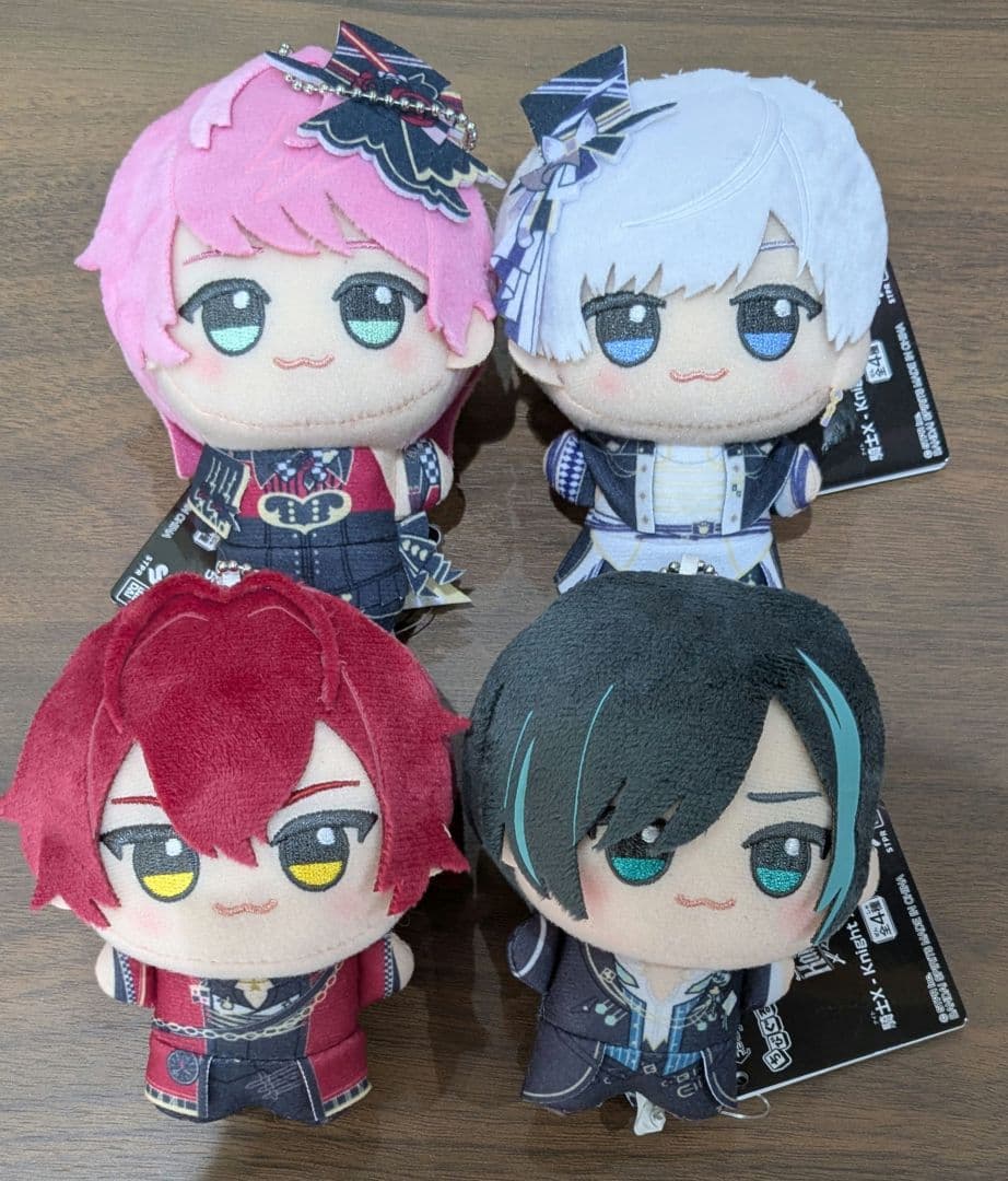 騎士X Knight X ちびぐるみ ぬいぐるみ 全4種コンプリートセット