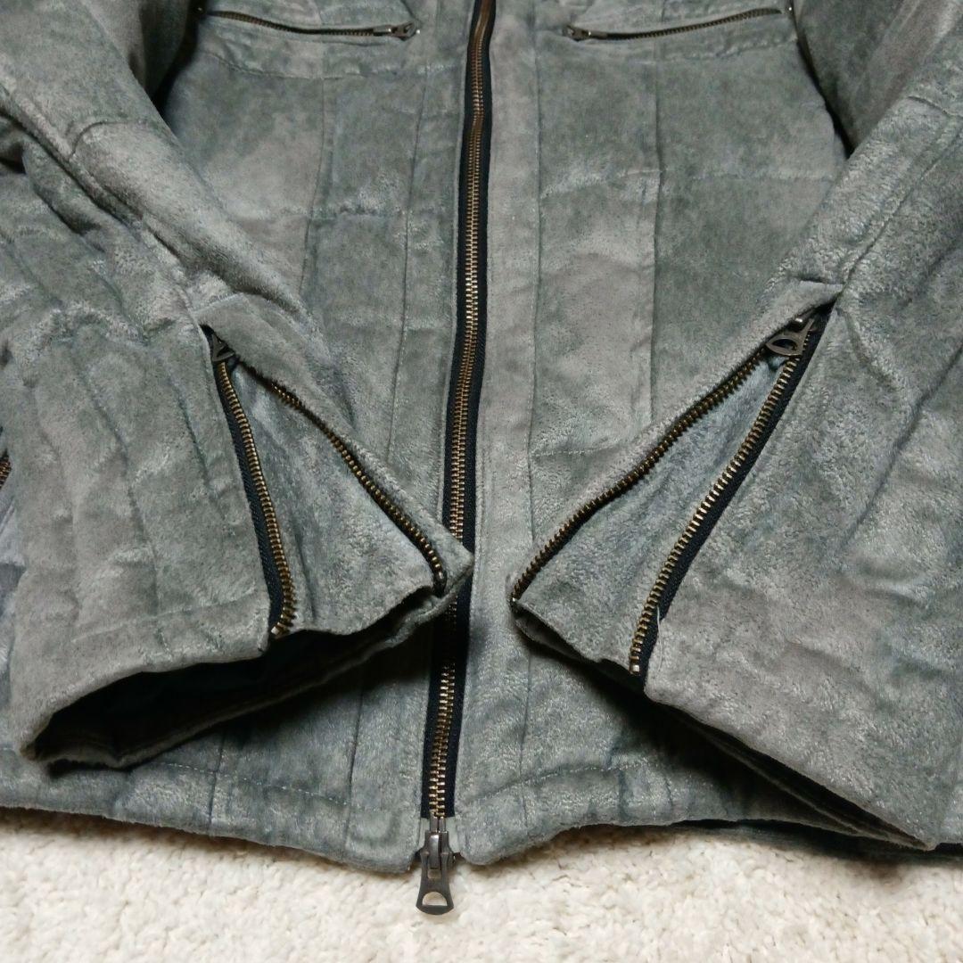 トルネードマート マイクロ スエード ダウン ジャケット LLサイズ