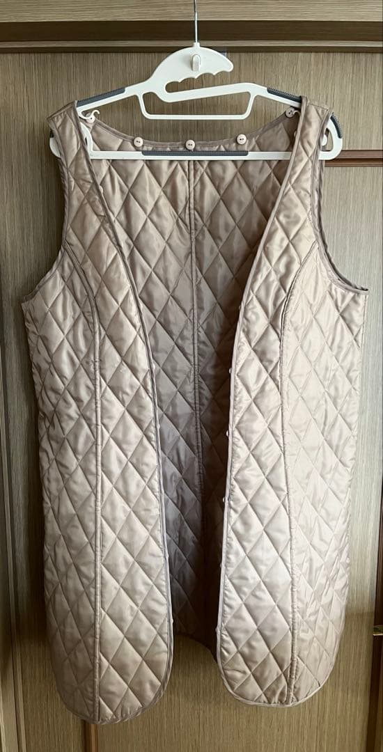 未使用品　コート　ライナー付き　取り外し　ベージュ　13号　ヒロコビス