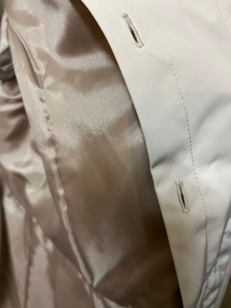 未使用品　コート　ライナー付き　取り外し　ベージュ　13号　ヒロコビス